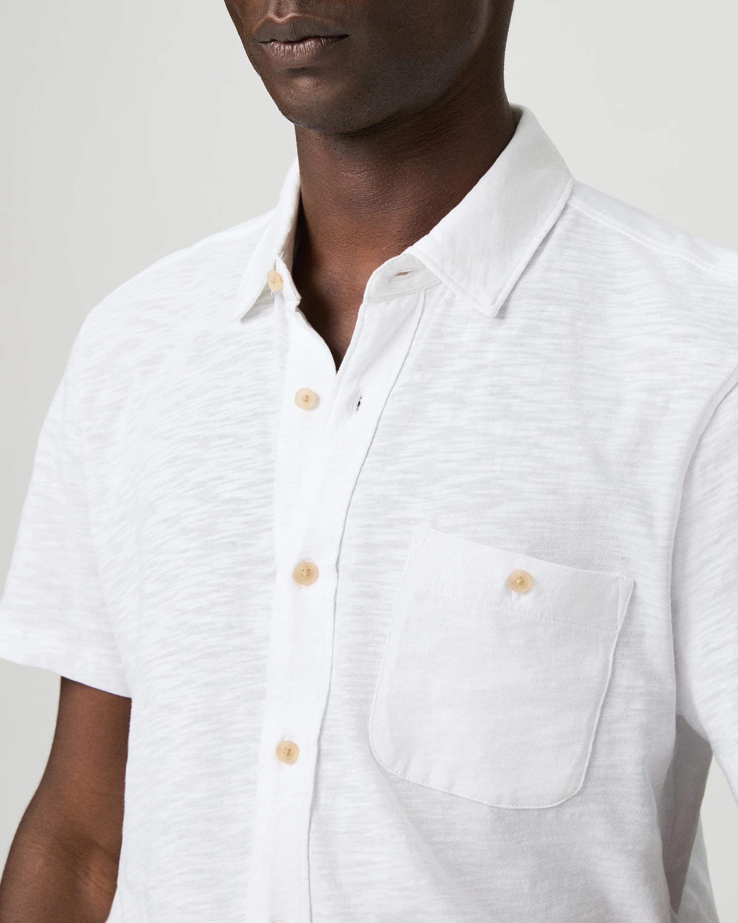 Carillo Short Sleeve Shirt - Fresh White - Image 5