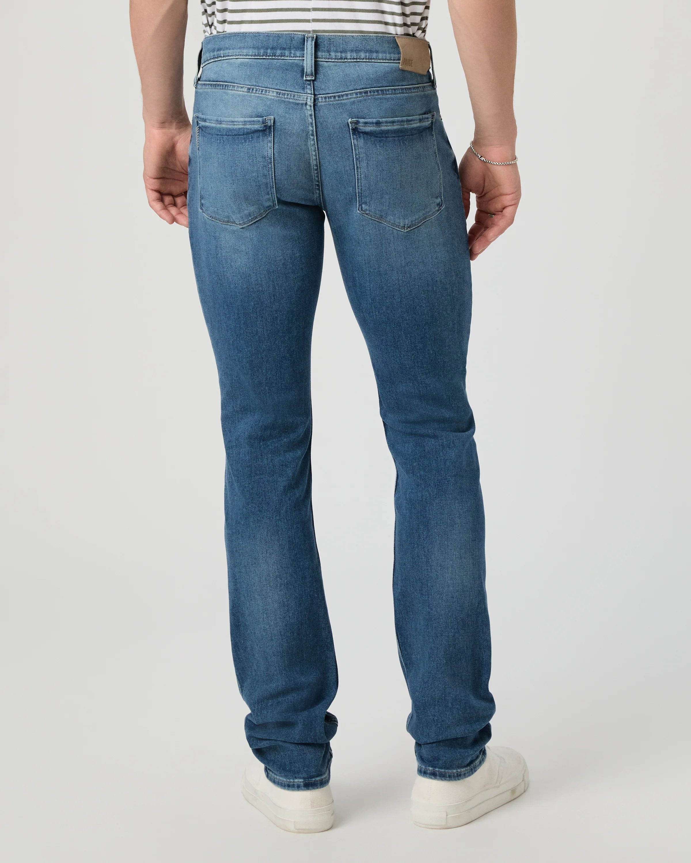 Transcend Vintage Federal 37 Inch Extra Long Slim Straight Jean - Hansley - Image 4