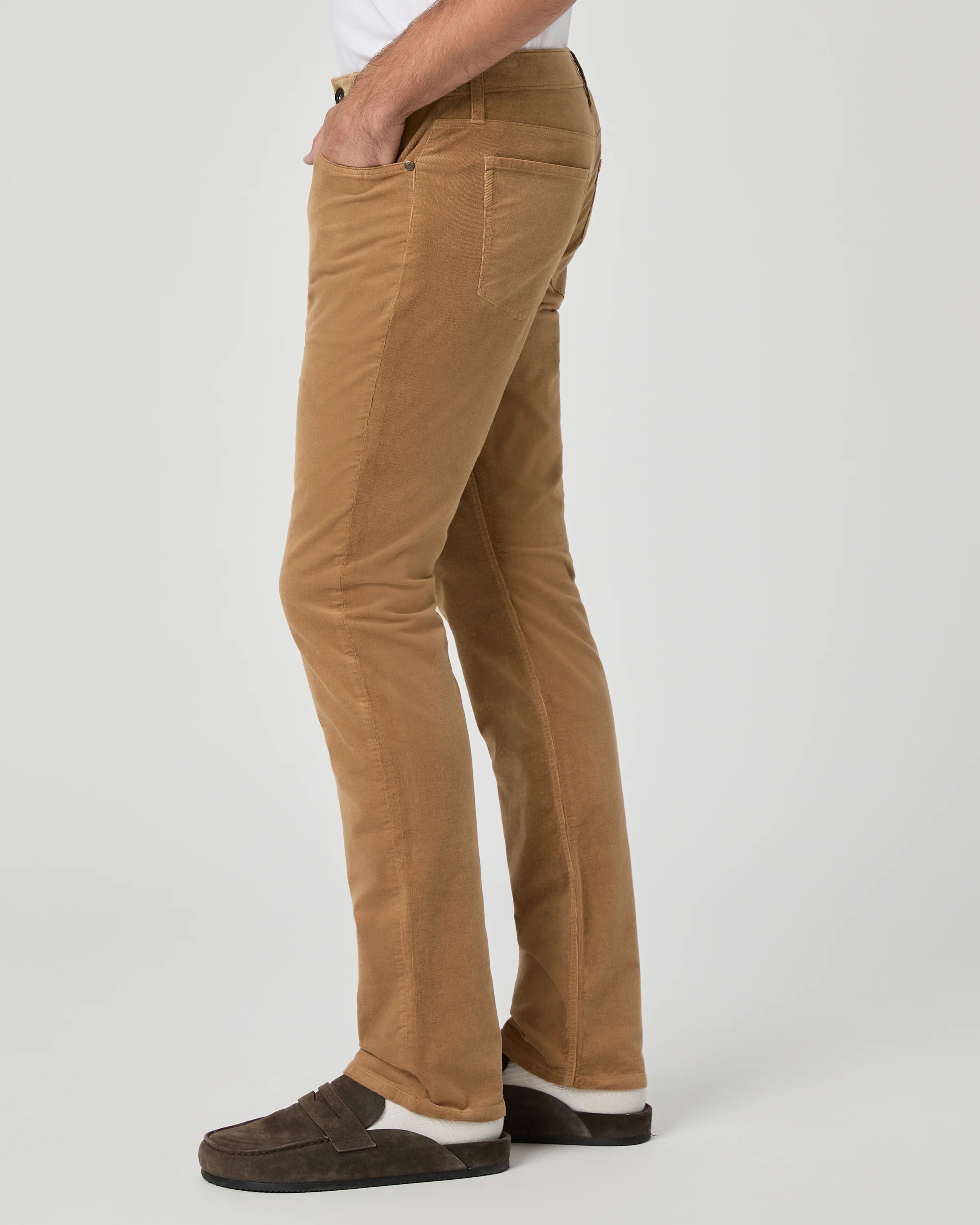 Federal 34 Inch Slim Straight Pant - Palomino Corduroy - Image 3