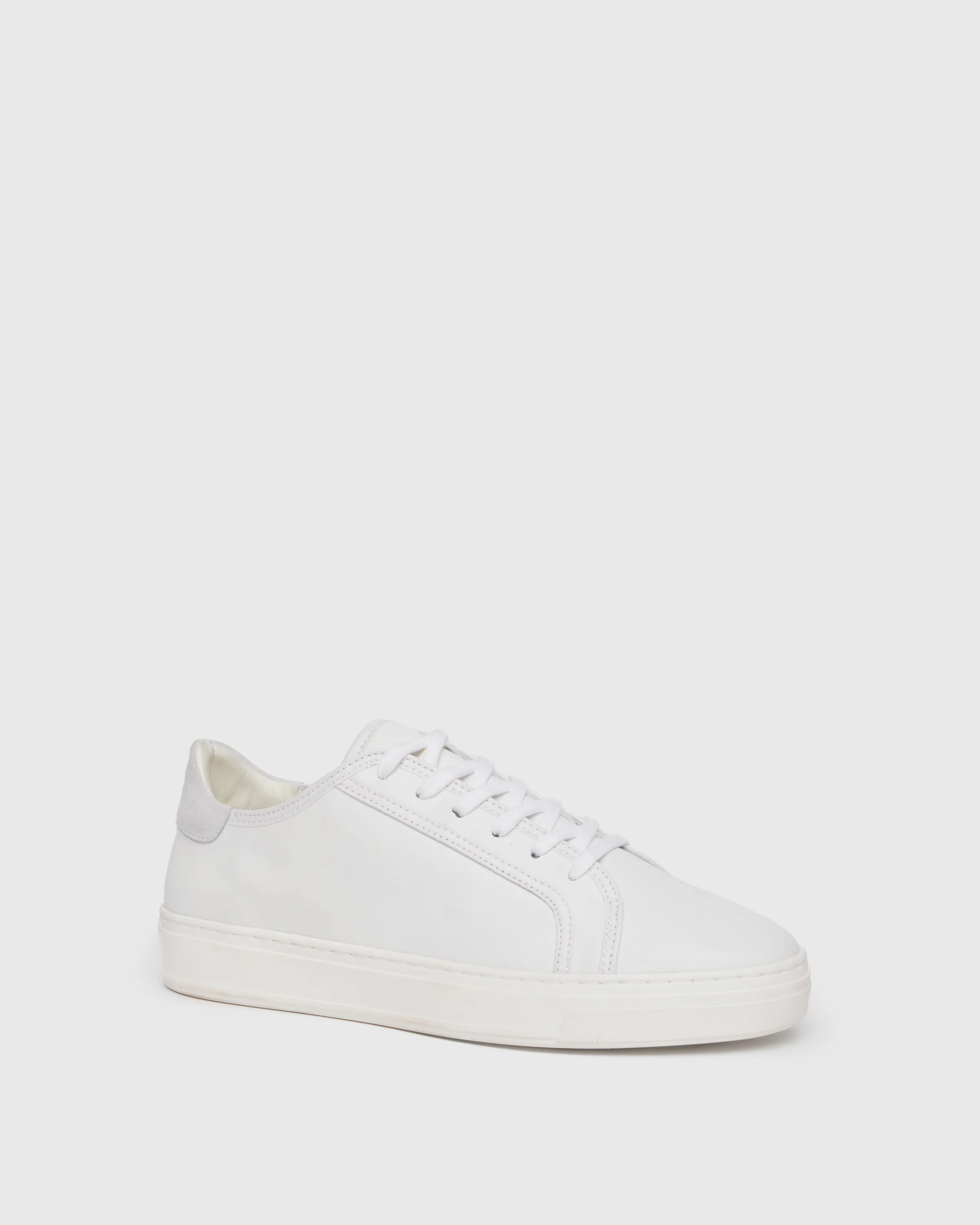Farrell Sneaker - White Leather - Image 3