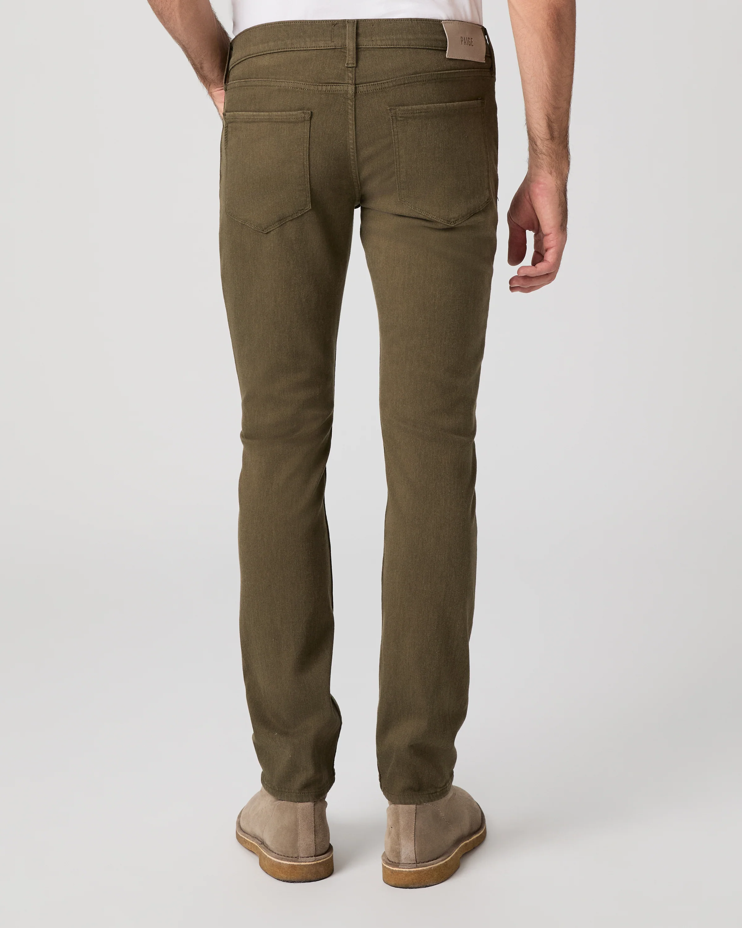 Transcend Lennox 34 Inch Slim Jean - Olive Branch - Image 4