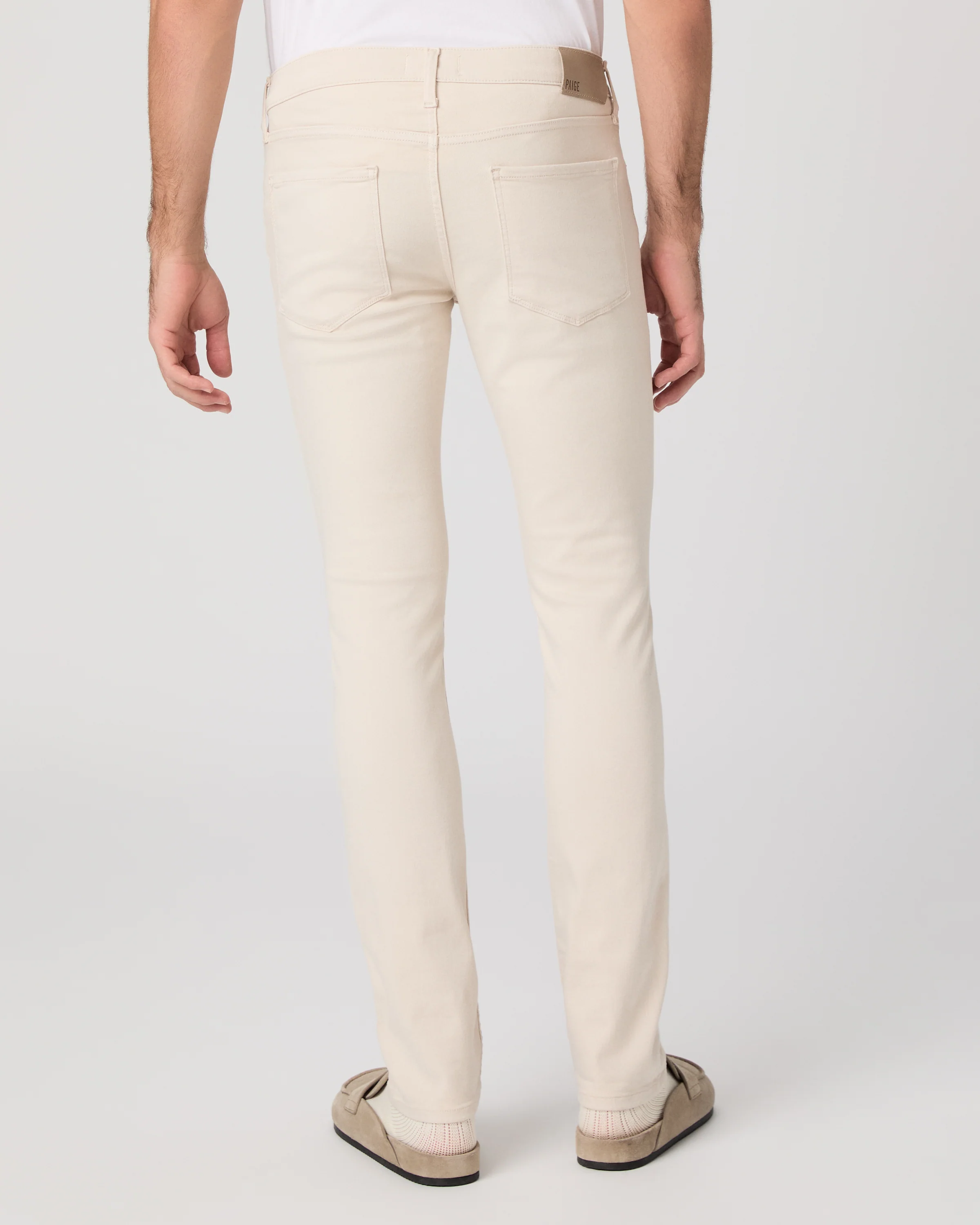 Transcend Lennox 34 Inch Slim Jean - Sea Shell - Image 4