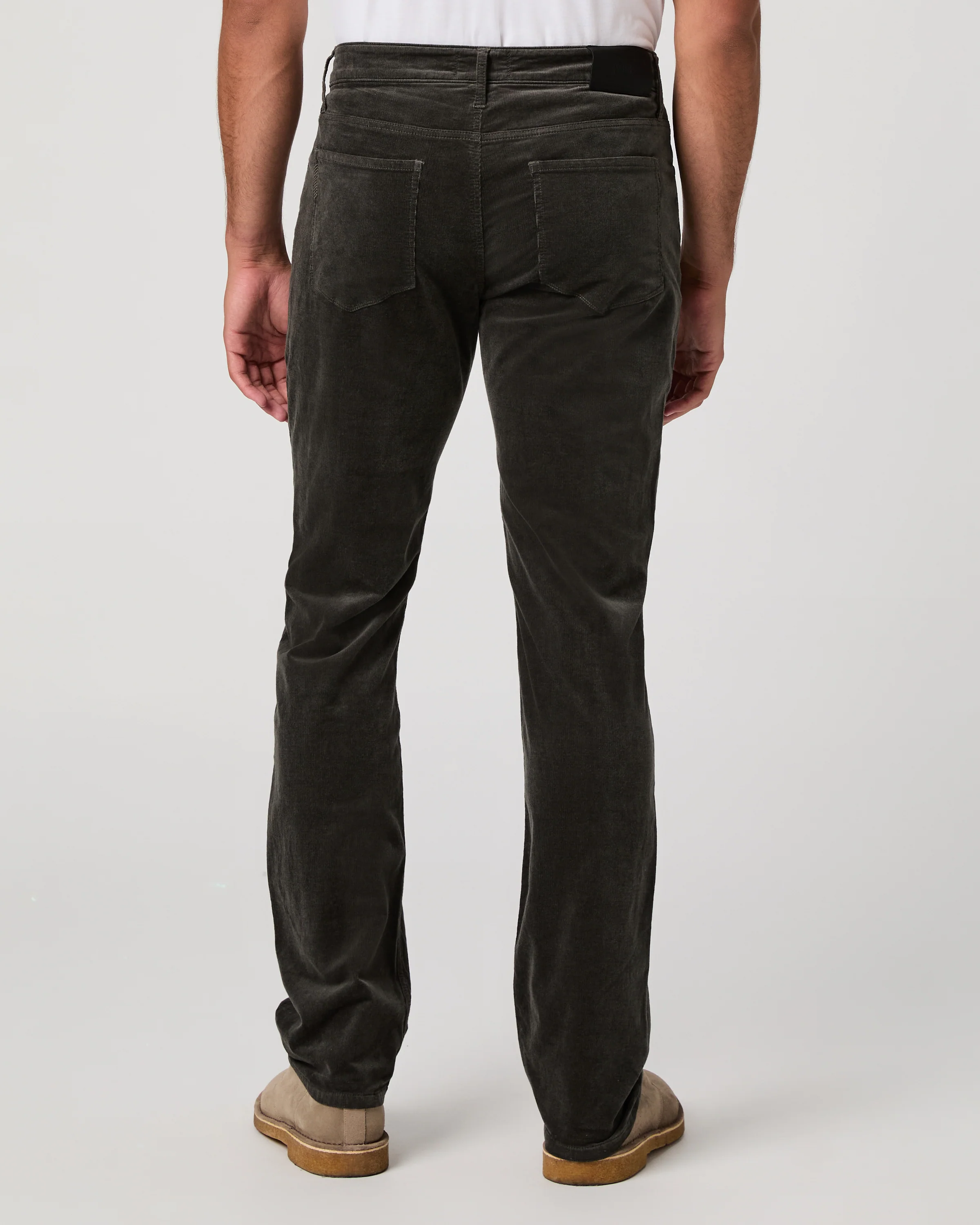 Normandie 34 Inch Straight Pant - Dark Iron Corduroy - Image 4