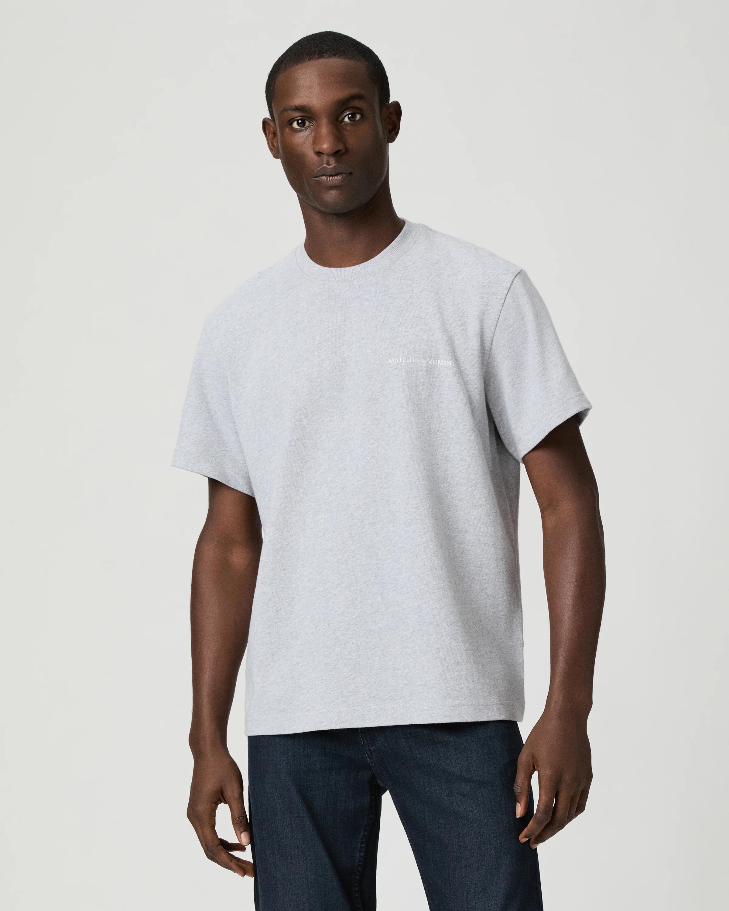 Serano Boxy Tee - Tonal Court Graphic