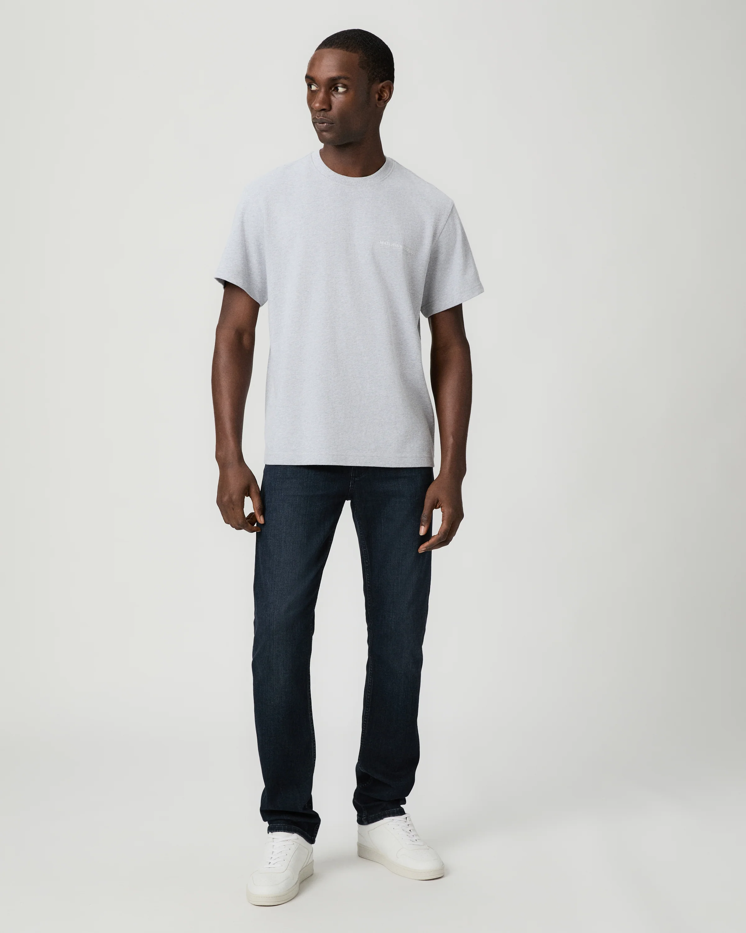 Serano Boxy Tee - Tonal Court Graphic - Image 3