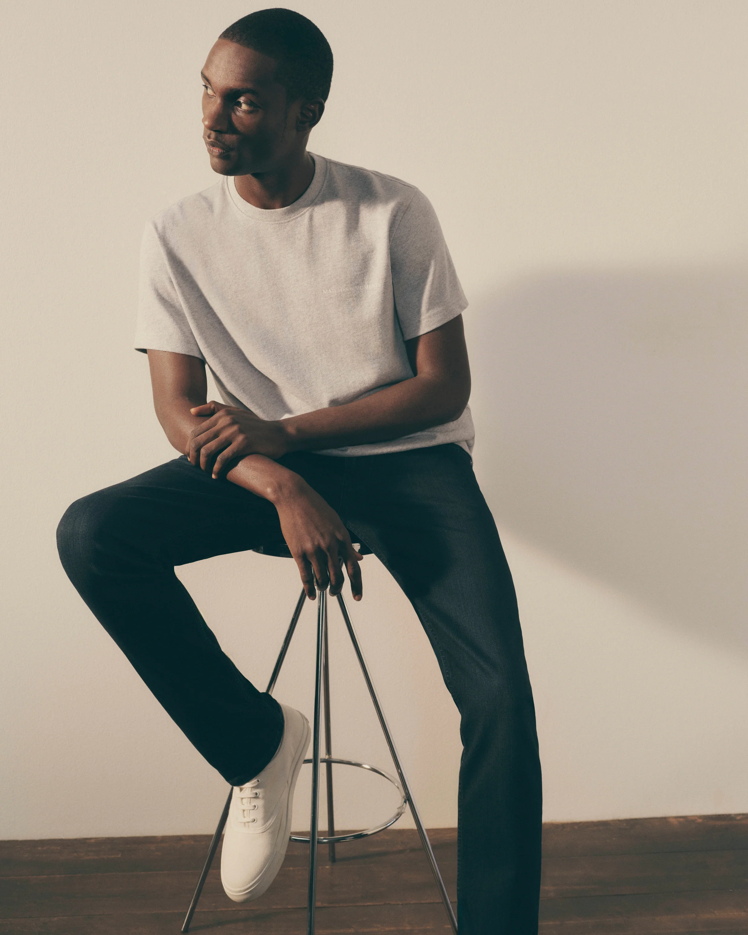 Serano Boxy Tee - Tonal Court Graphic - Image 7