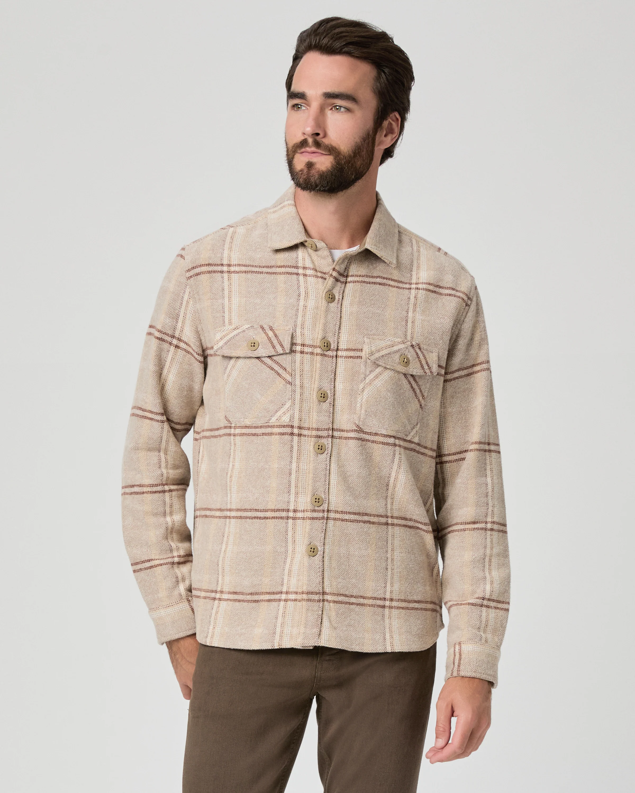 Seymore Overshirt - Rustic Plaid - Image 3