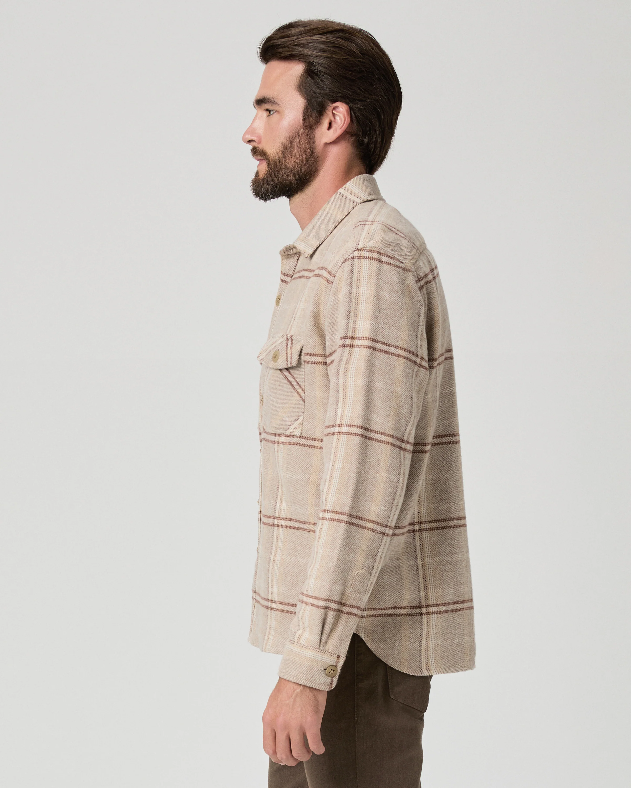 Seymore Overshirt - Rustic Plaid - Image 4