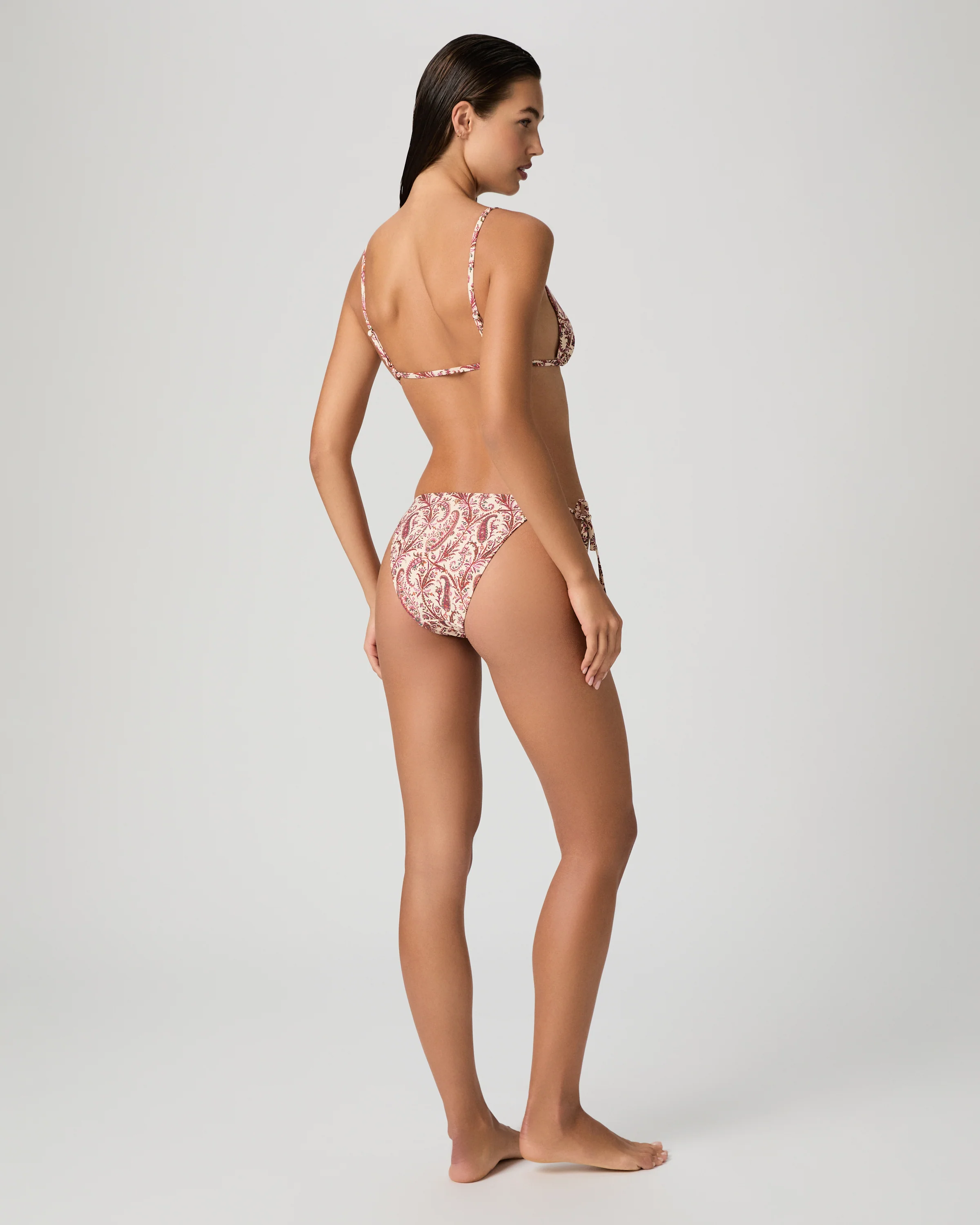 Cameron Triangle Top - Cream Multi - Image 5