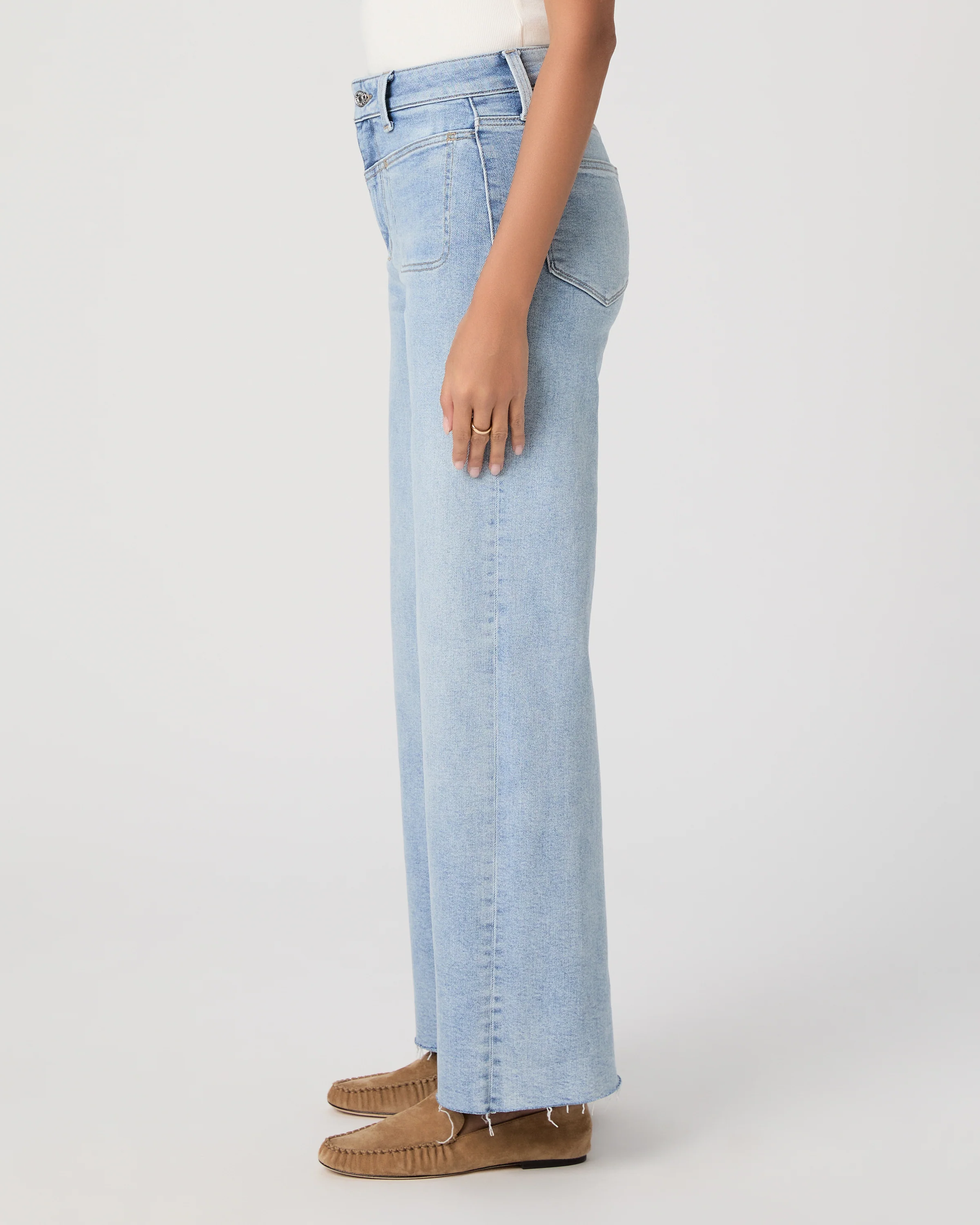 Anessa 31 Inch Wide Leg Jean - La Belle - Image 3