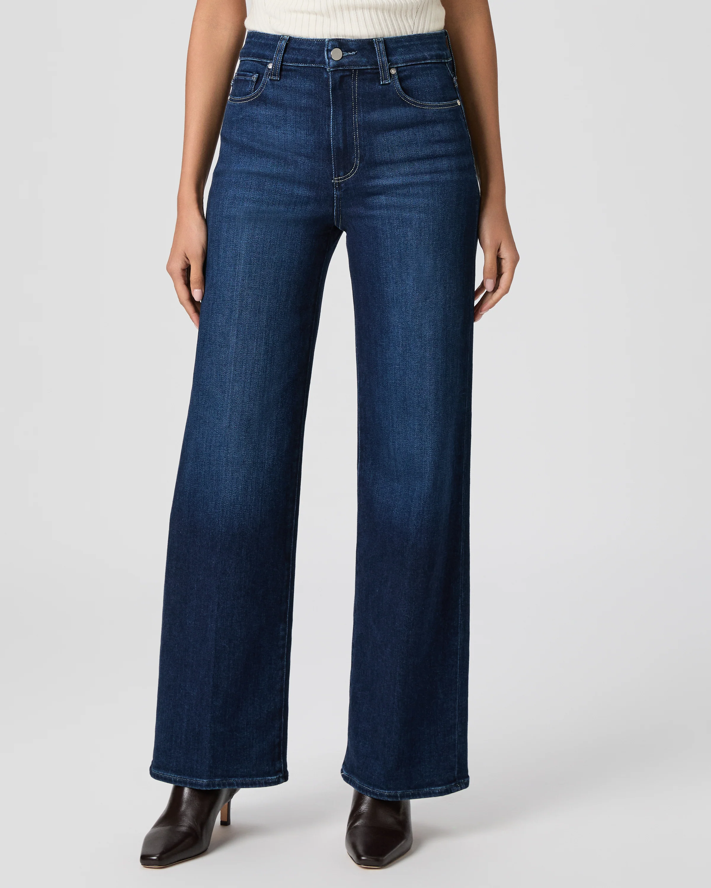 Anessa 31 Inch Wide Leg Jean - Duke Of York - Image 2