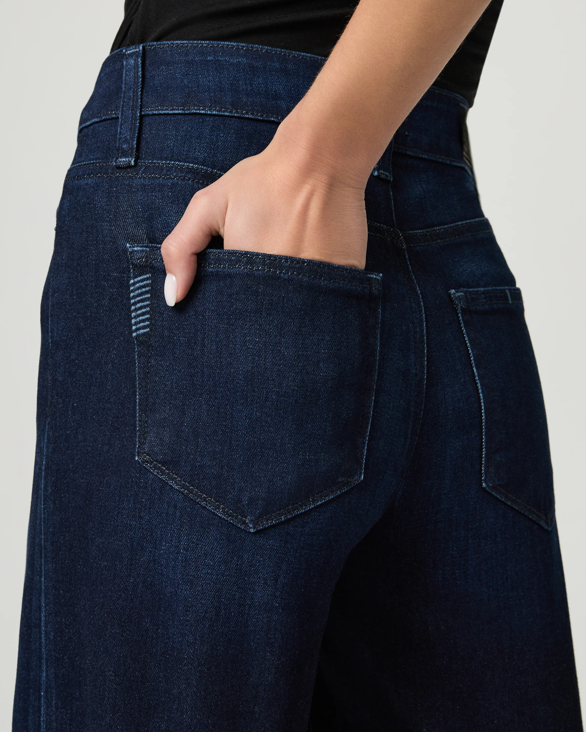 Anessa 33 Inch Wide Leg Jean - Elevated - Image 5