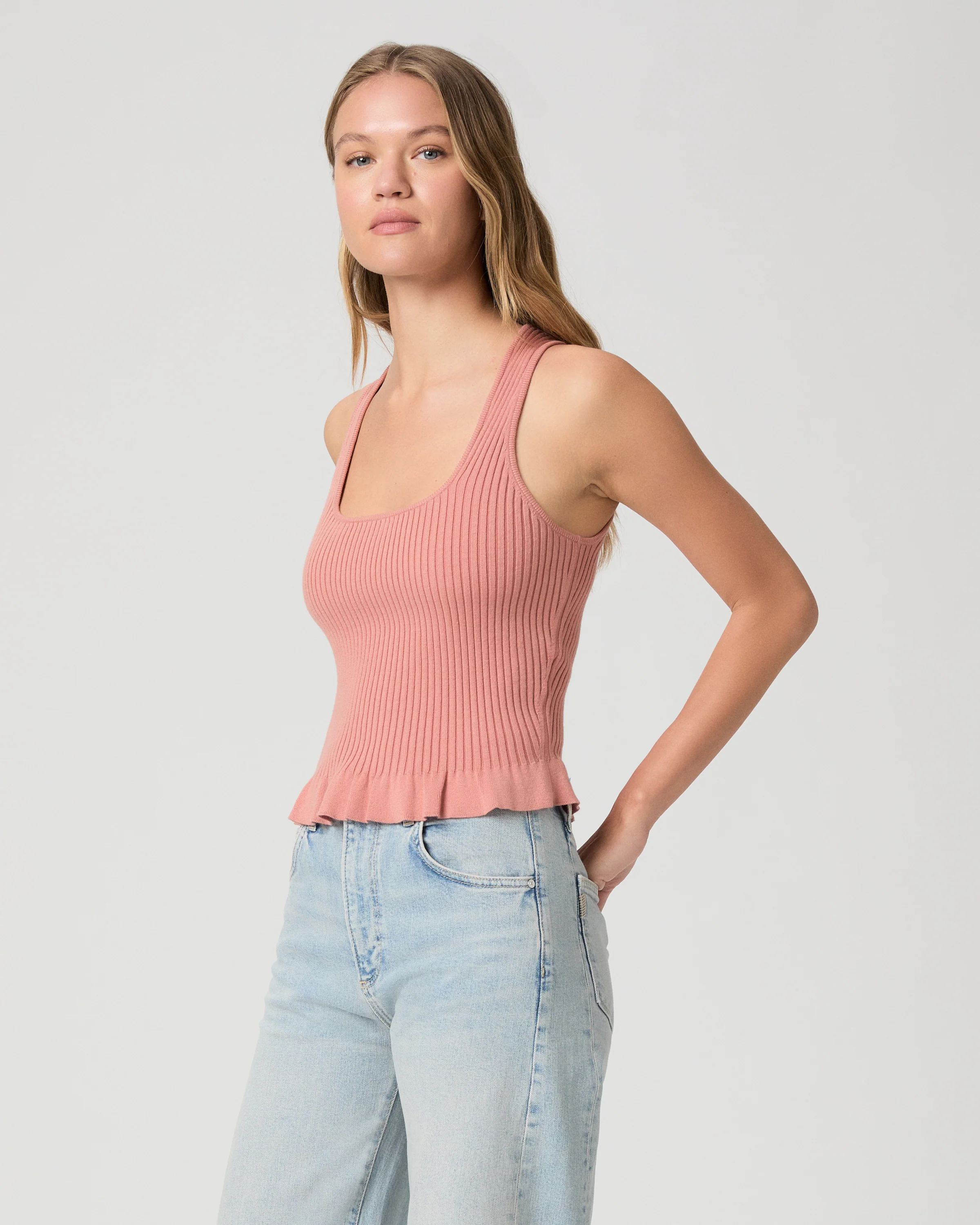 Bronwyn Tank - Salmon - Image 3