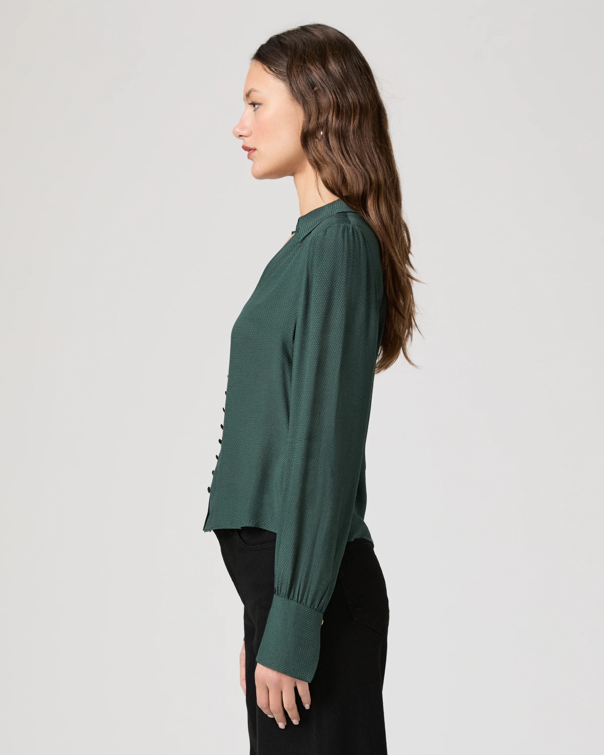 Camu Shirt - Deep Emerald - Image 3