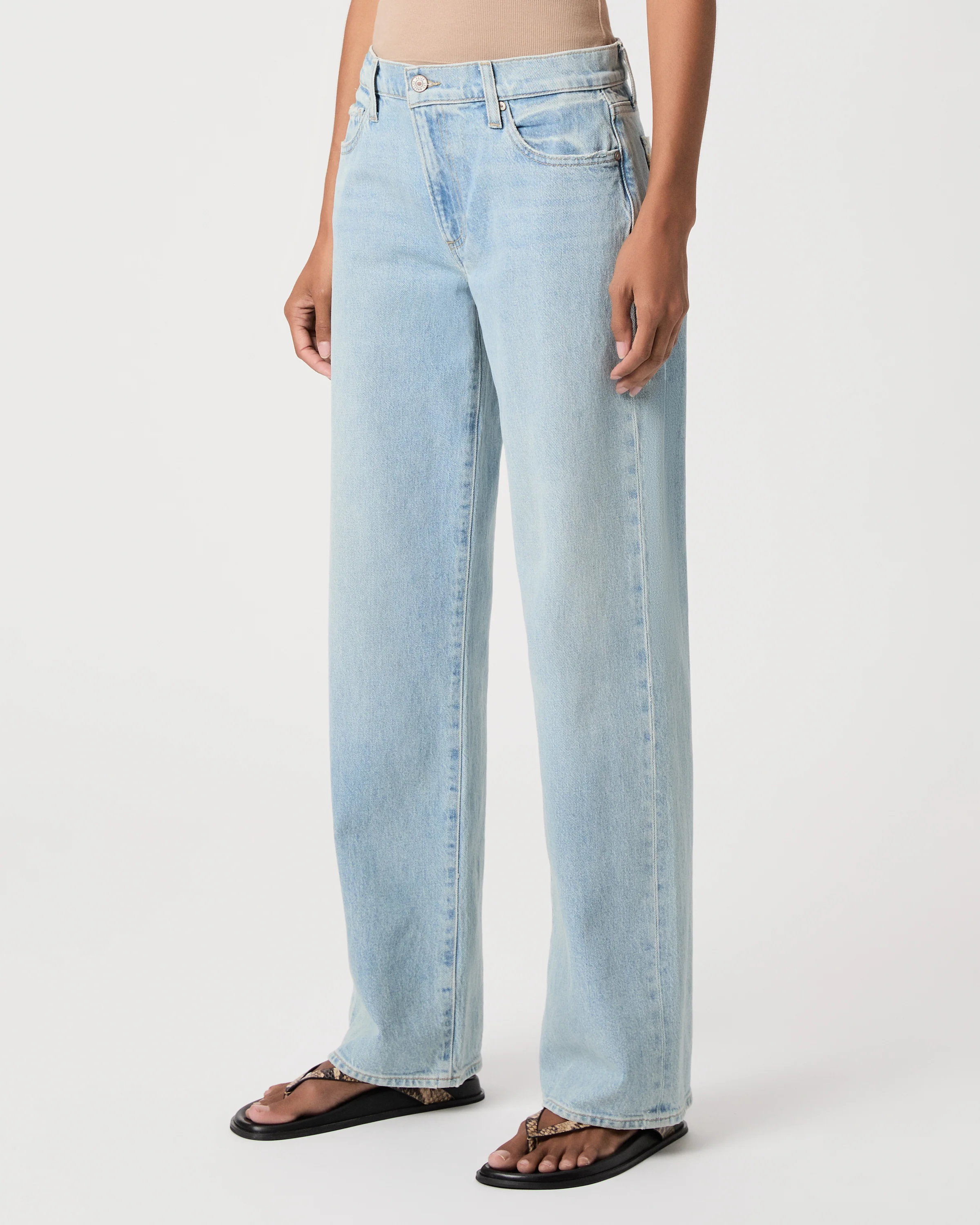 Low Rise Dana Straight Jean - Culver - Image 3