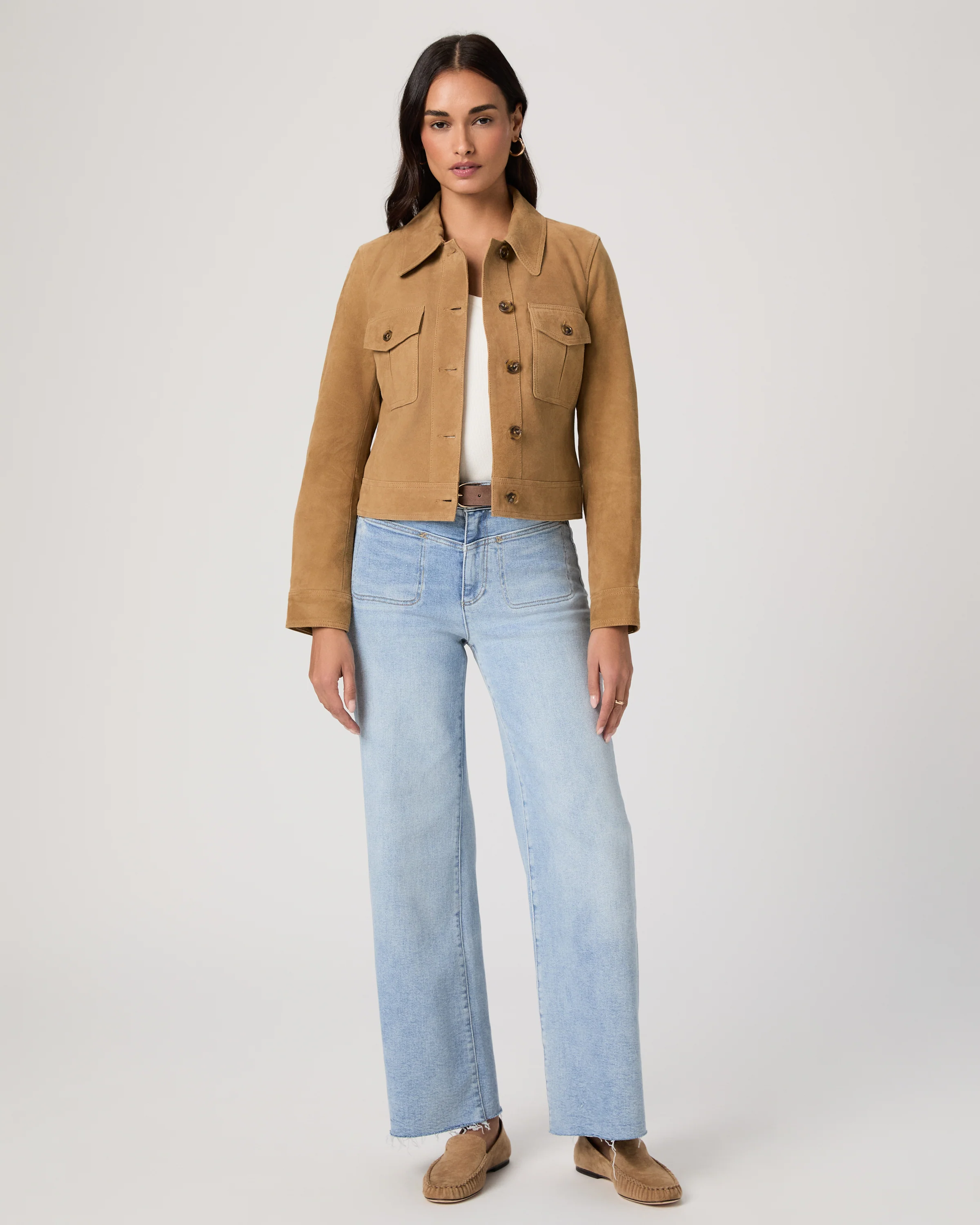 Feyd Jacket - Cashew Suede - Image 2