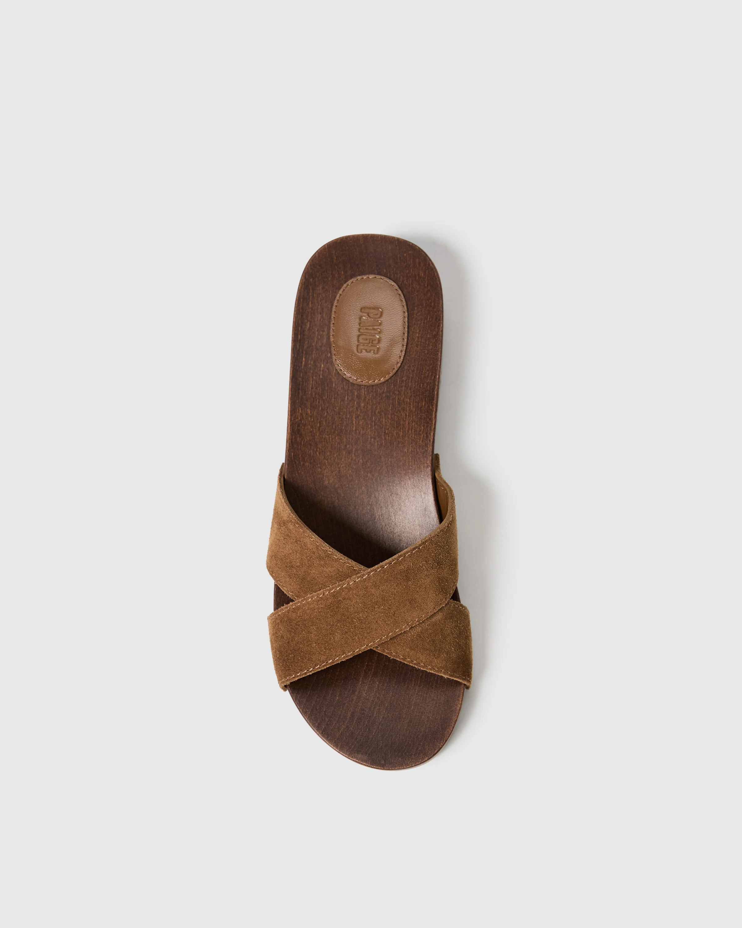 Inez Sandal - Chestnut Suede - Image 5