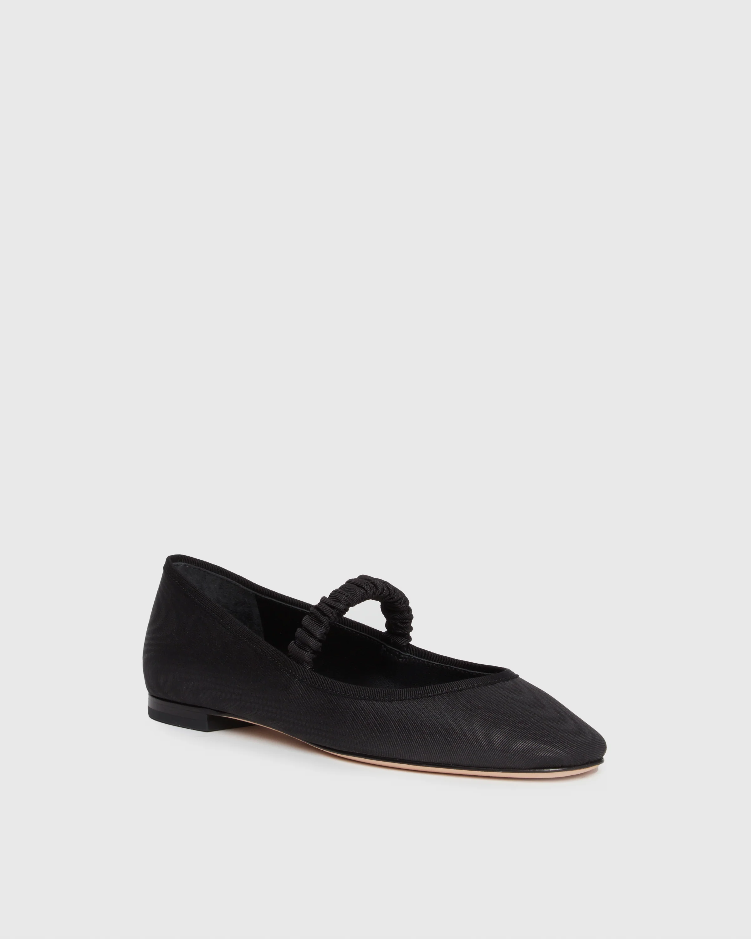 Jolie Flat - Black Leather - Image 2