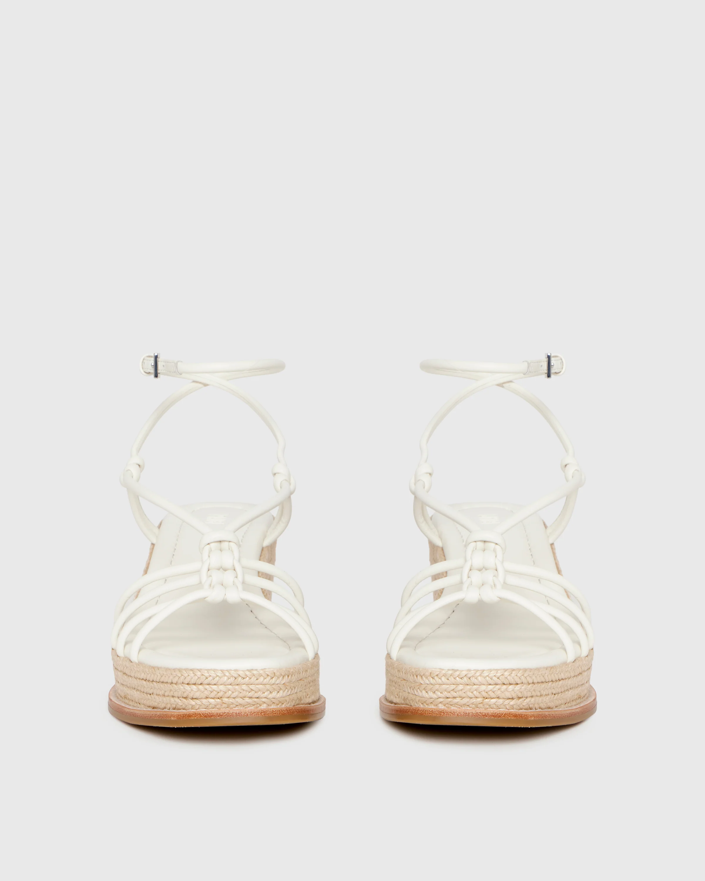 Julian Wedge - Cream Leather - Image 4