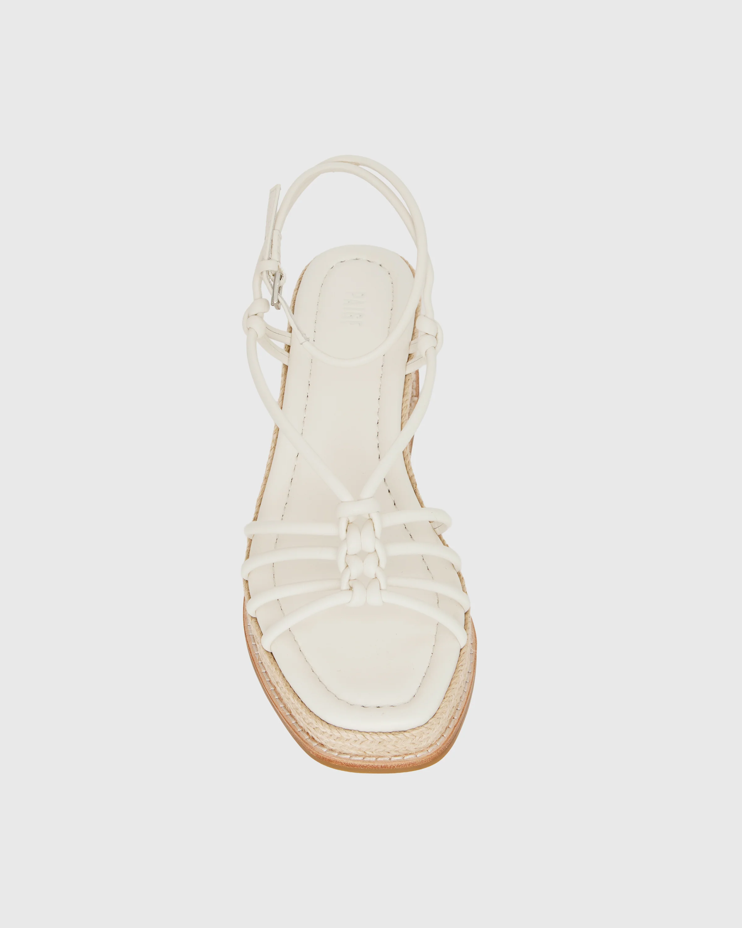 Julian Wedge - Cream Leather - Image 5
