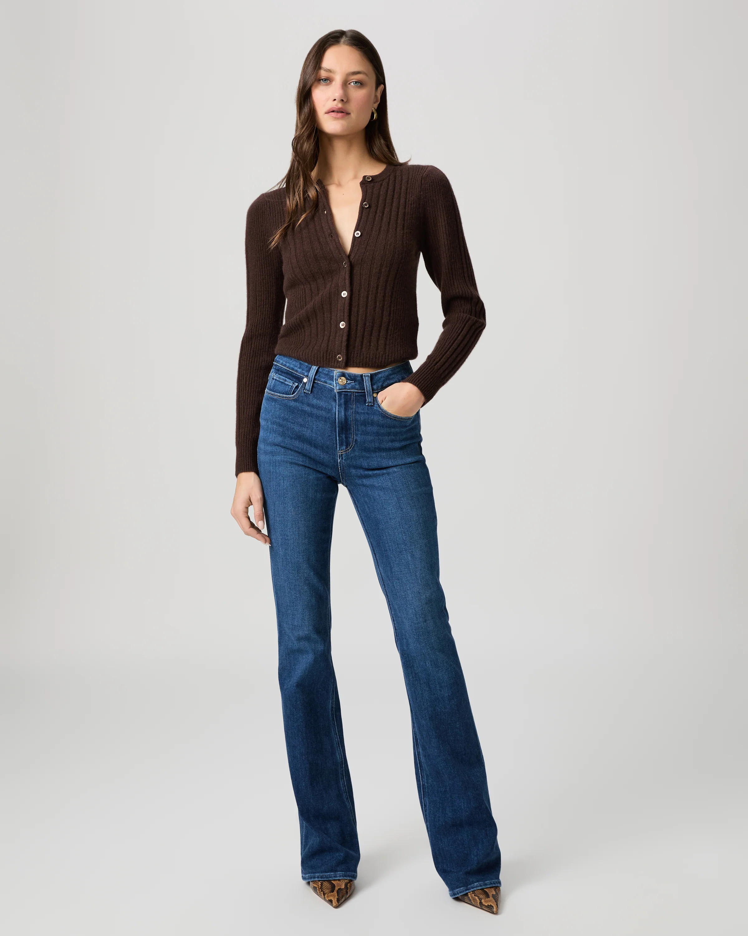 High Rise Laurel Canyon Bootcut Jean - Aerial