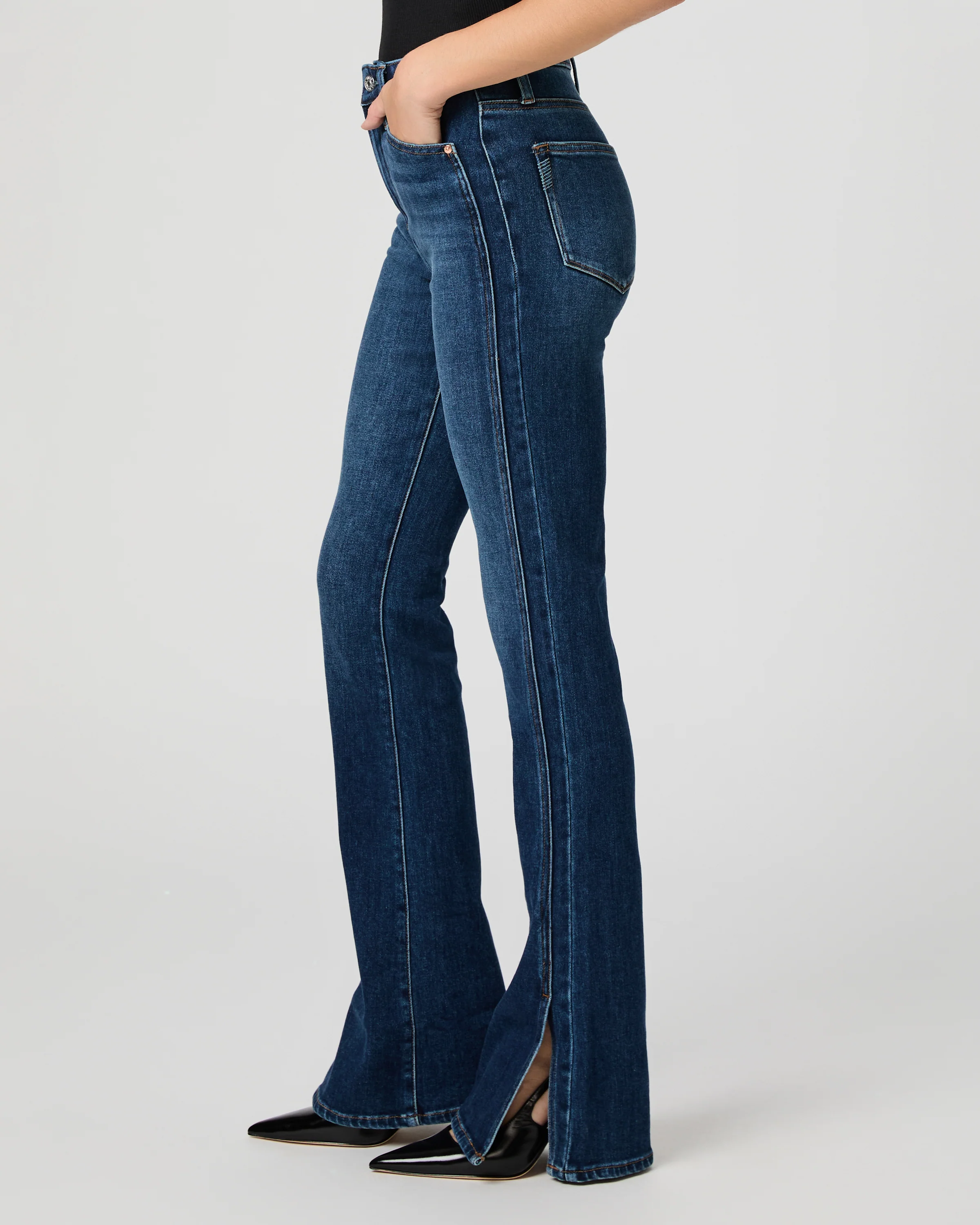 High Rise Laurel Canyon 32 Inch Bootcut Jean - Desolate - Image 3