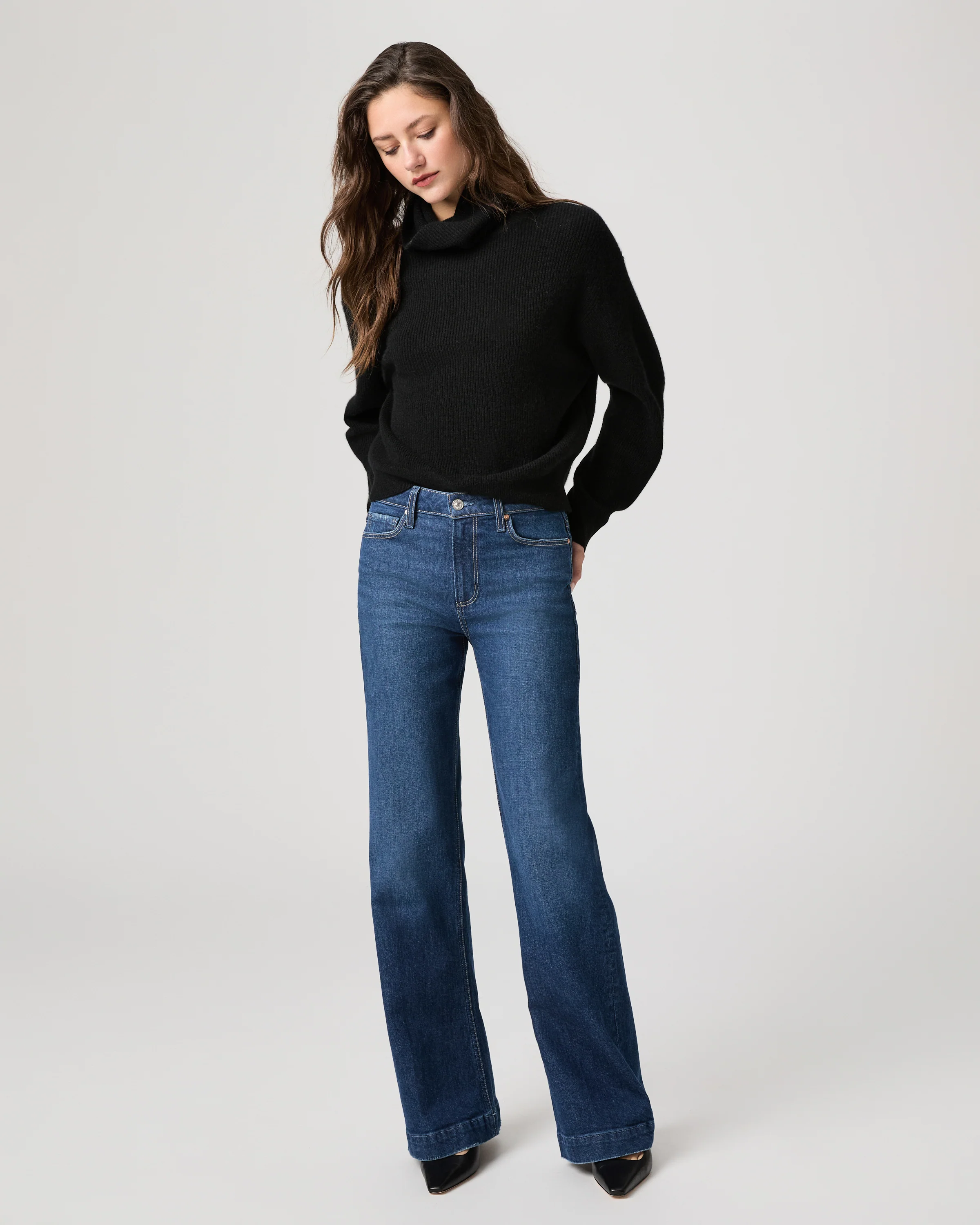 Leenah 32 Inch Wide Leg Jean - Frevo