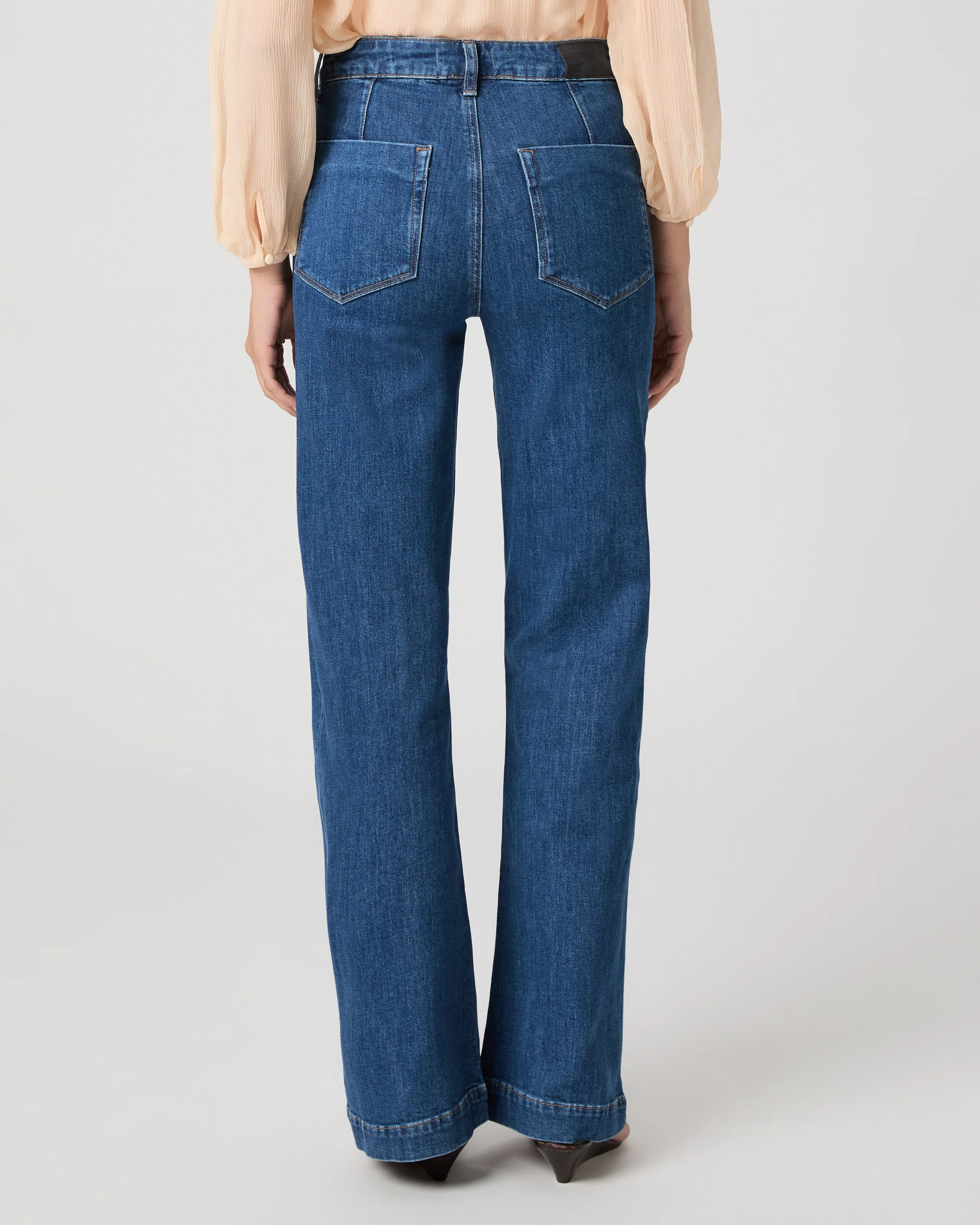 Leenah 32 Inch Wide Leg Jean - Glendora - Image 4