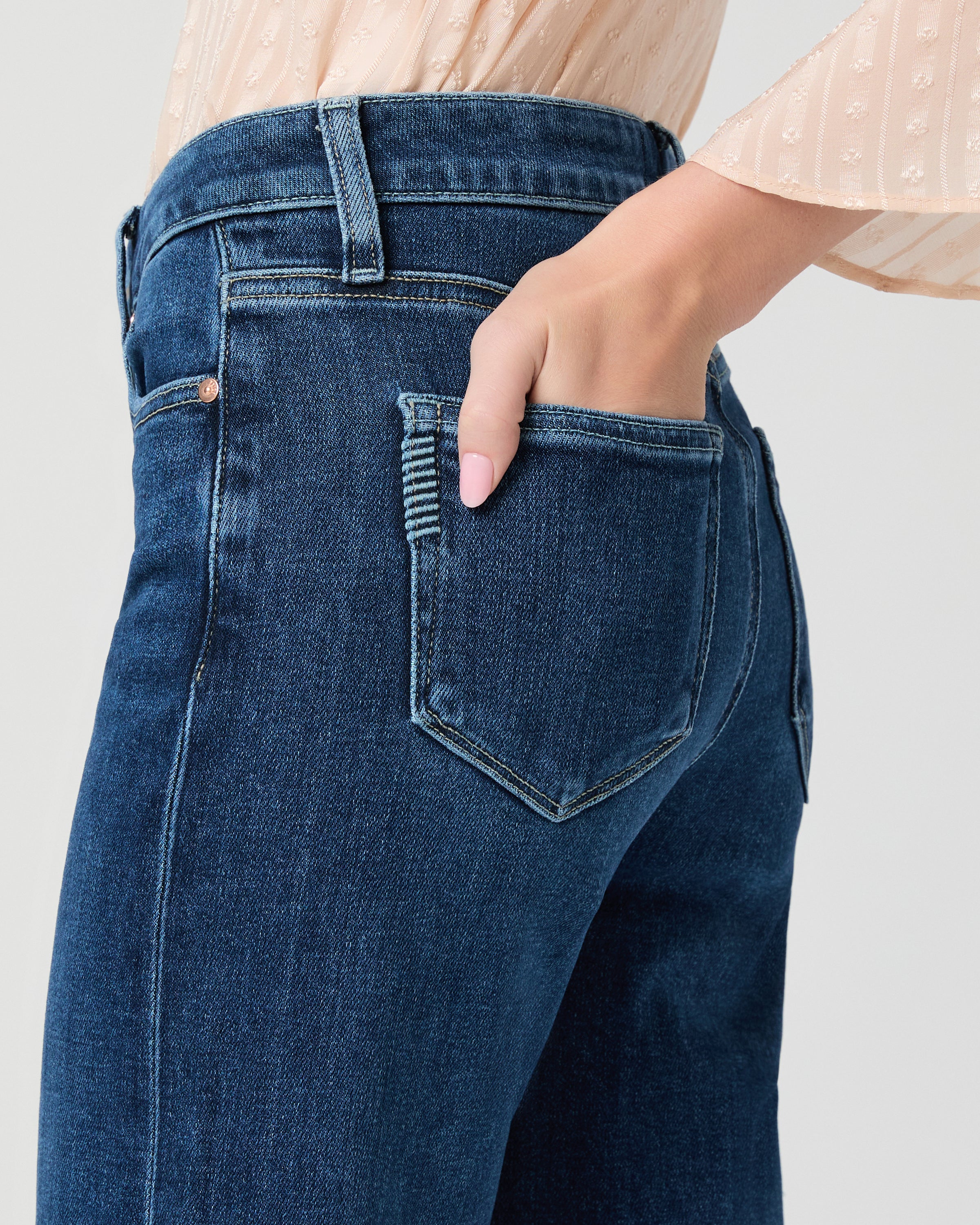 Leenah Wide Leg Jean - Venetian Breeze - Image 5