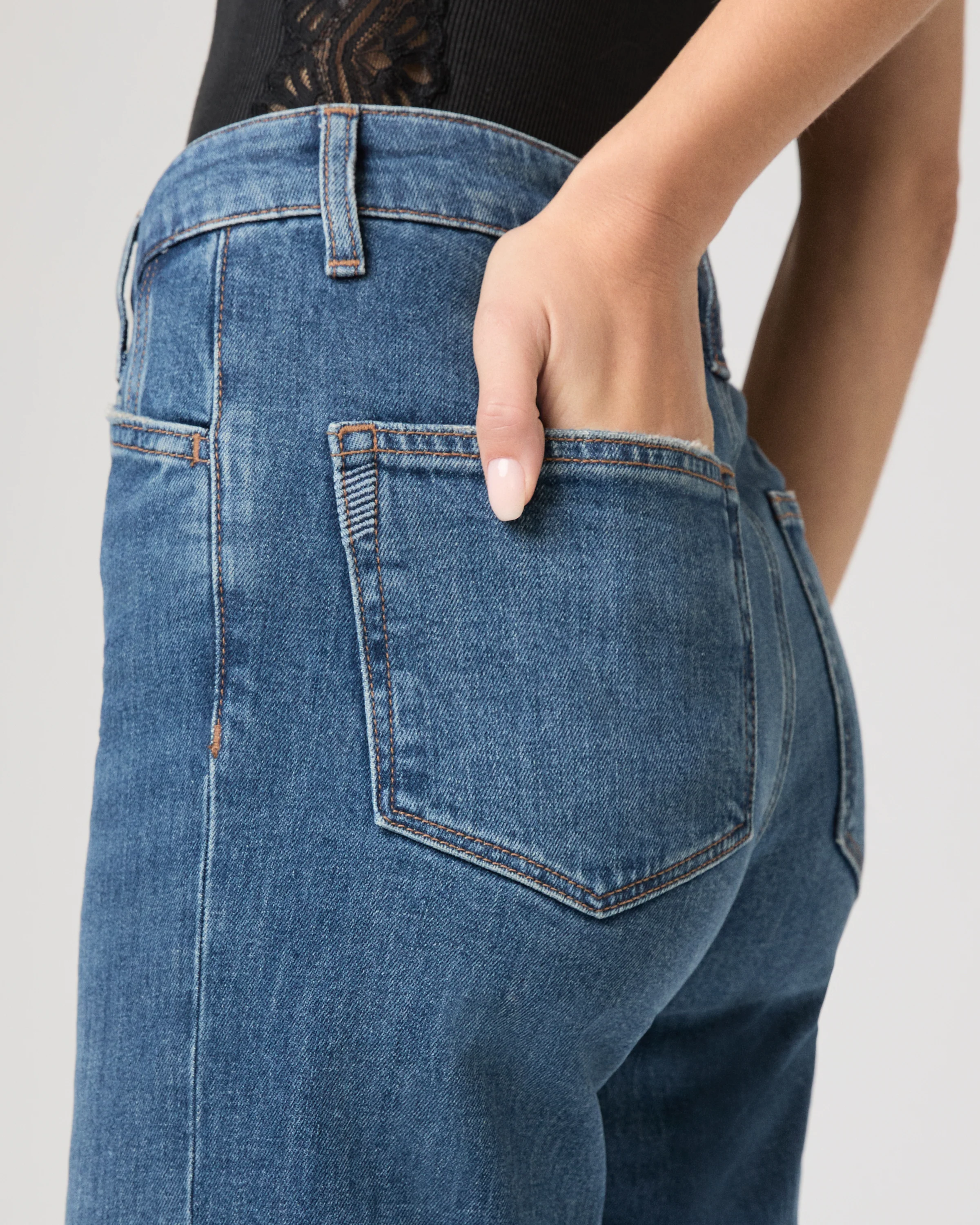 Leenah Wide Leg Jean - Enroute - Image 5