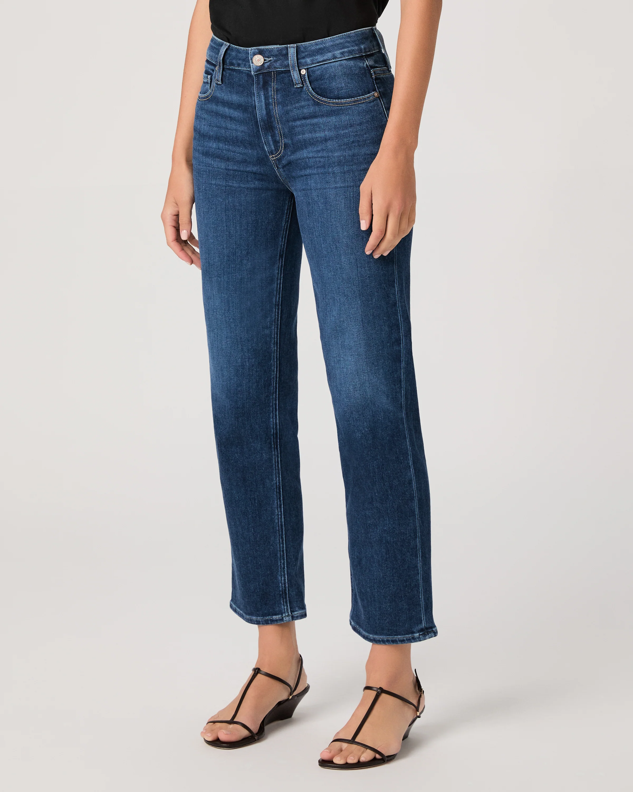 Mason Ankle Straight Jean - Neutra - Image 3