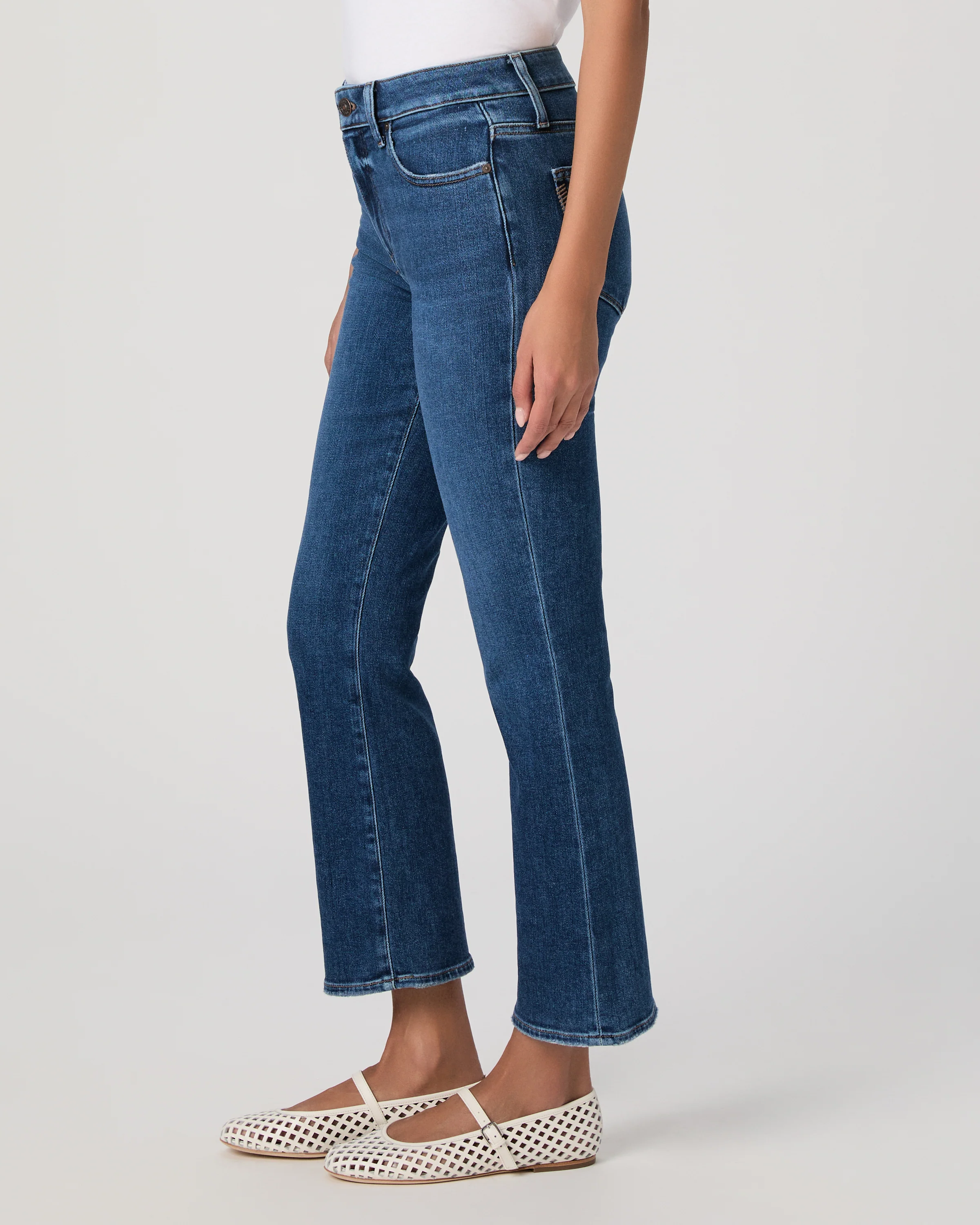 Mason Crop Bootcut Jean - Toulouse - Image 3