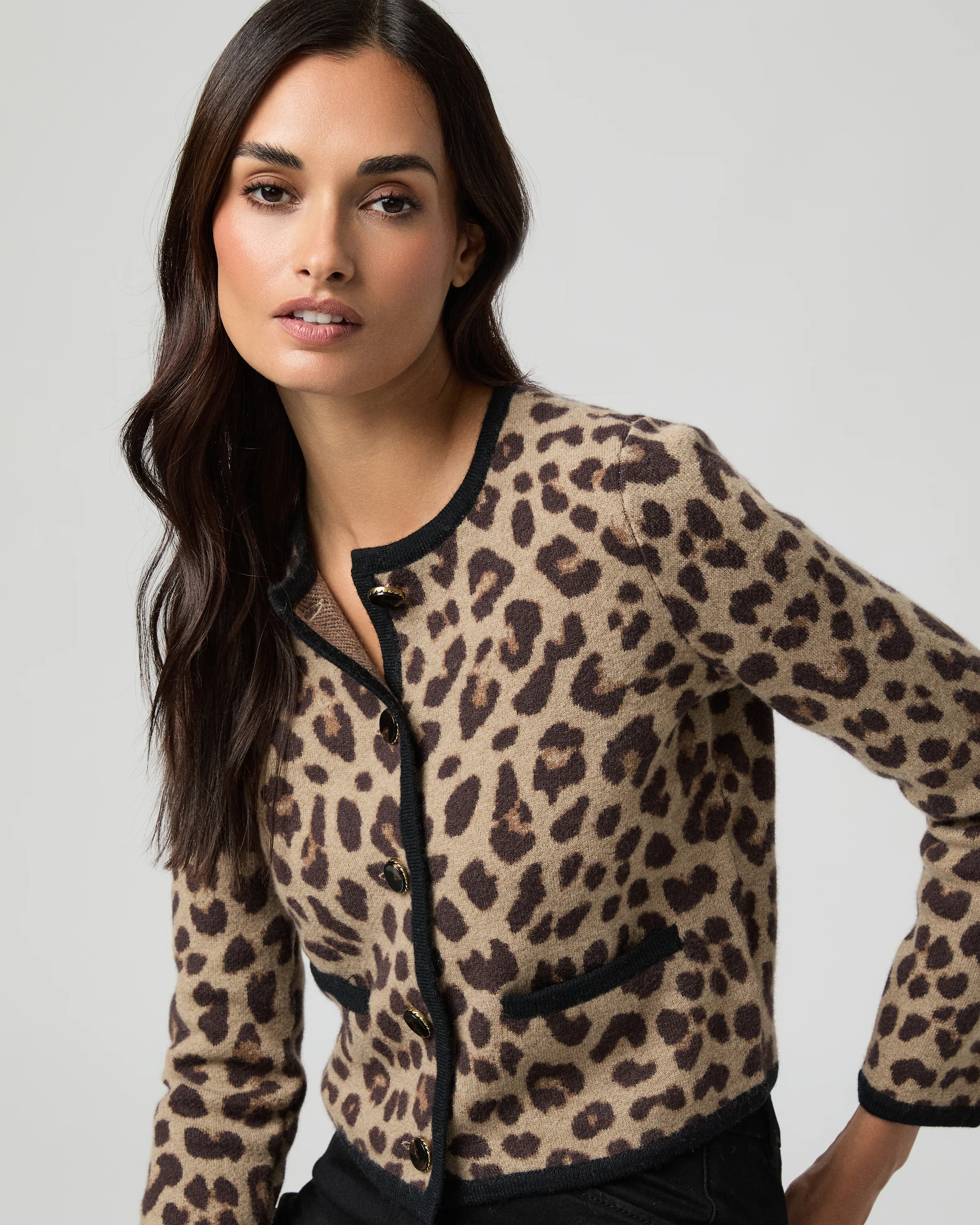 Oberon Cardigan - Natural Multi - Image 5