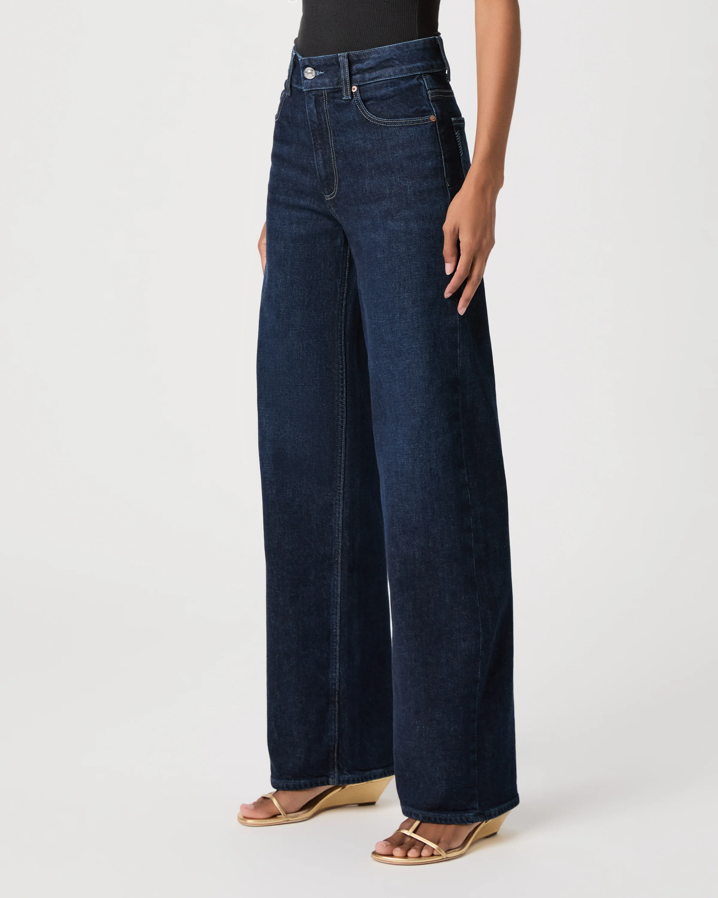 Sasha 32 Inch Wide Leg Jean - Dwell - Image 3