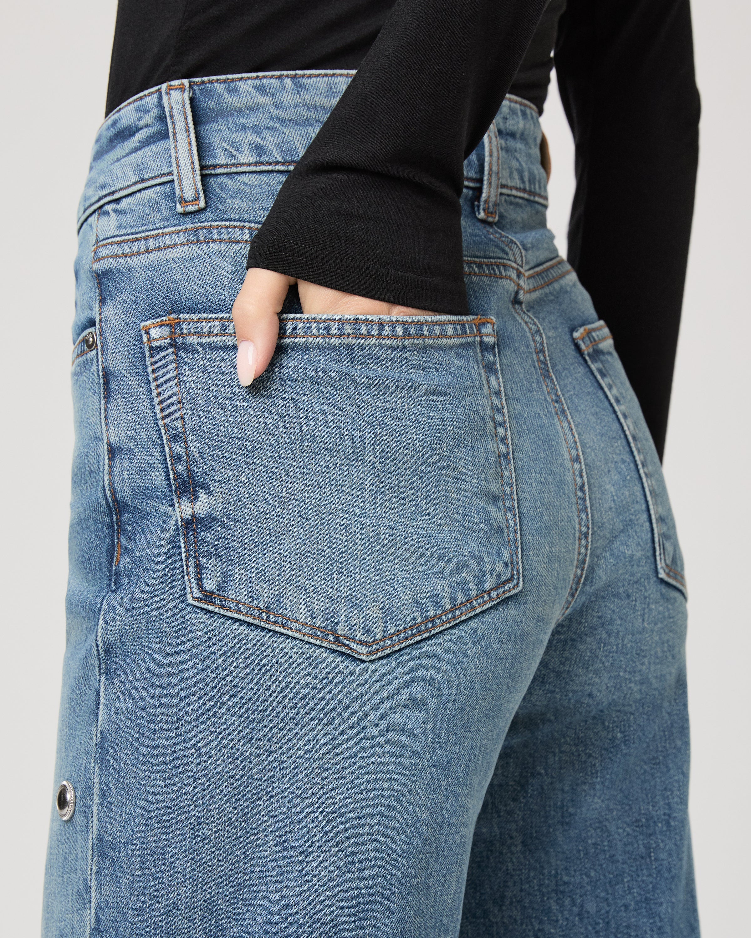 Sasha Wide Leg Jean - Cruising - Image 6