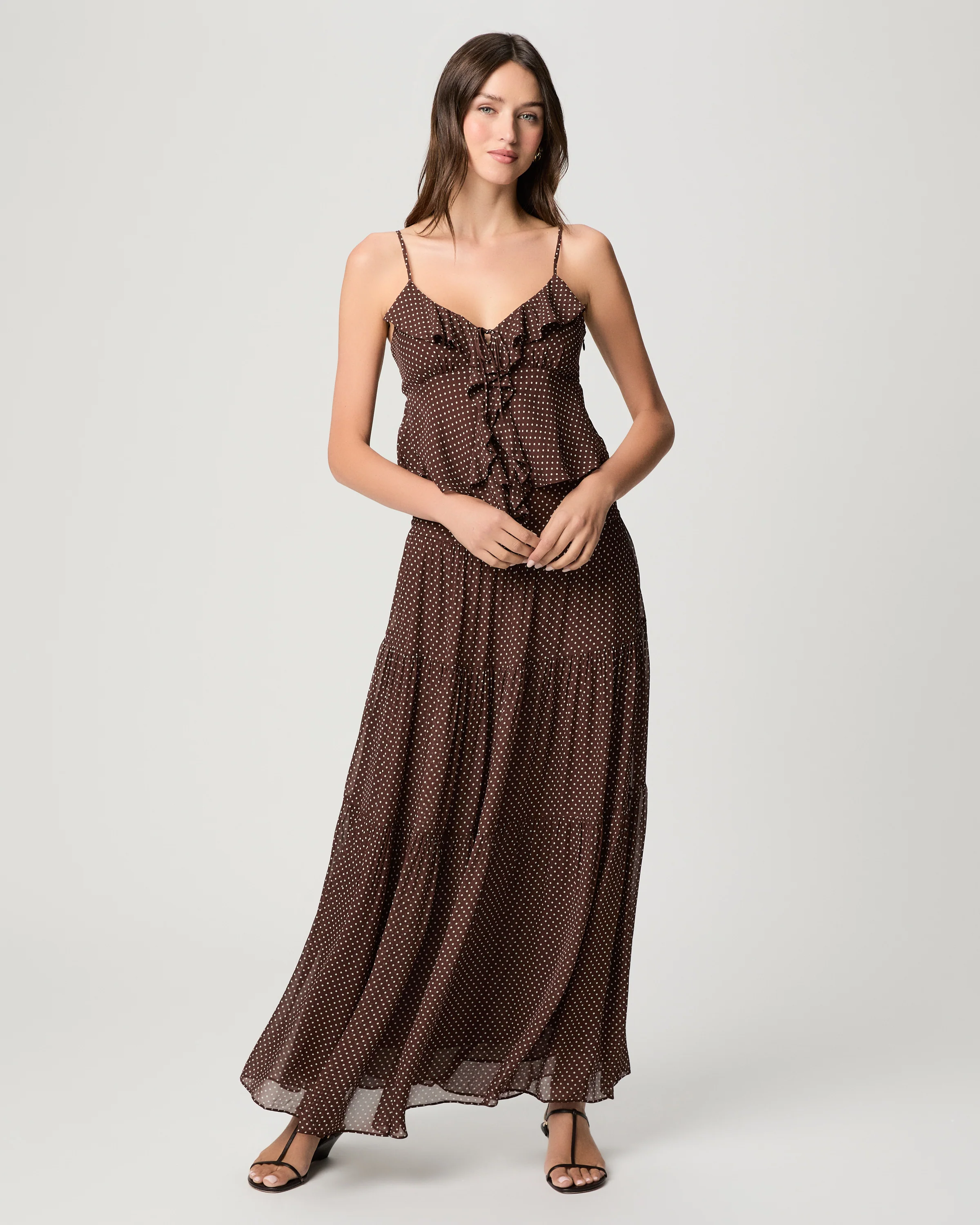 Somi Skirt - Mahogany/Ecru - Image 6