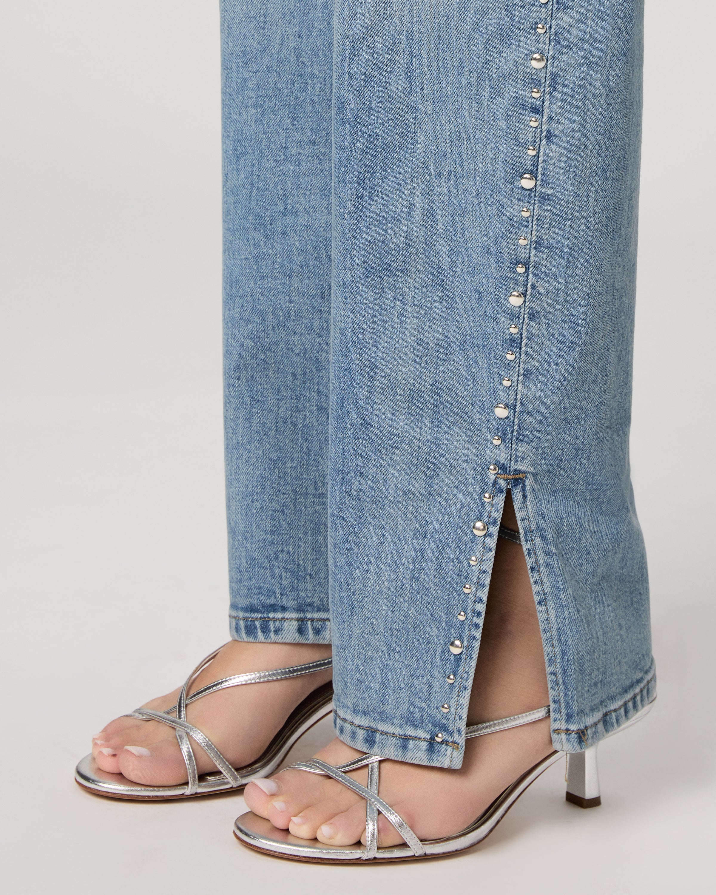 Stevie 31 Inch Straight Jean - Shallows Embellished - Image 6