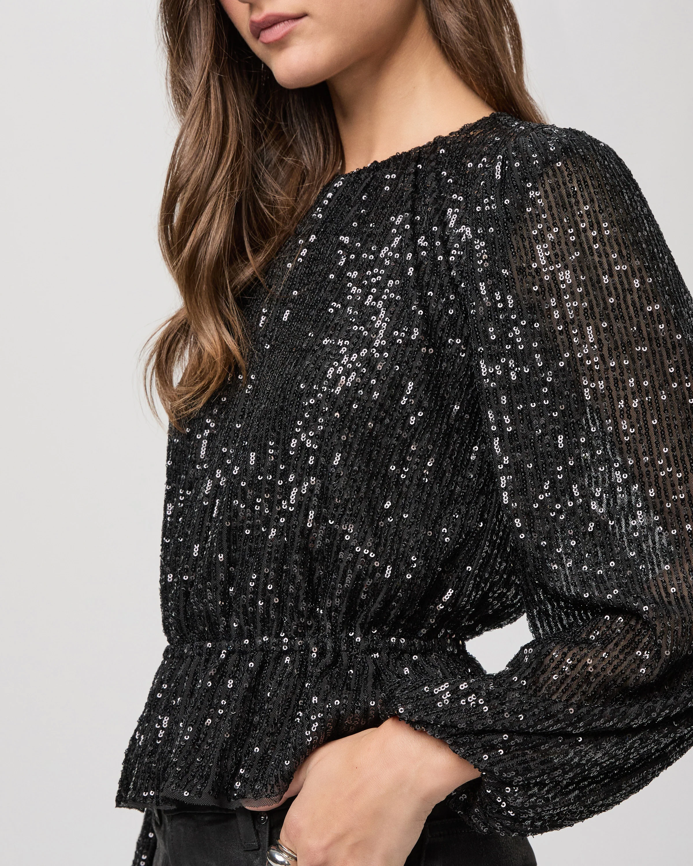 Vilma Top - Black - Image 5